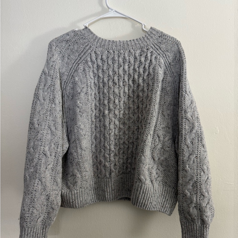 Gray Knit Sweater